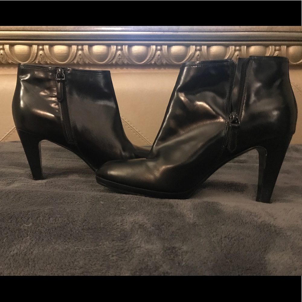 Cole Haan black booties